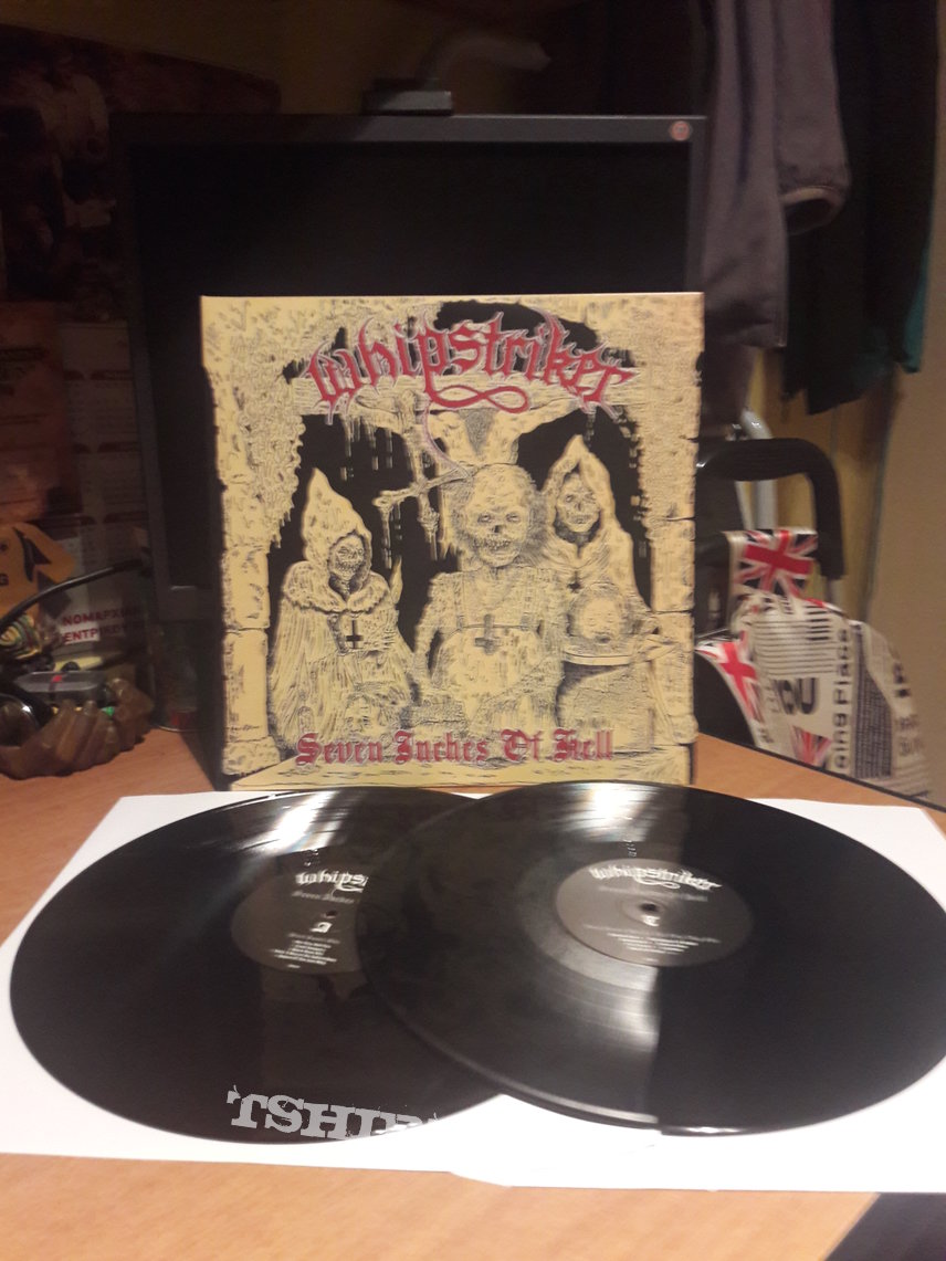 Whipstriker ‎– Seven Inches of Hell  2LP