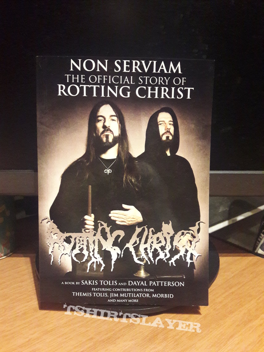 Rotting Christ NonServiam (Book)