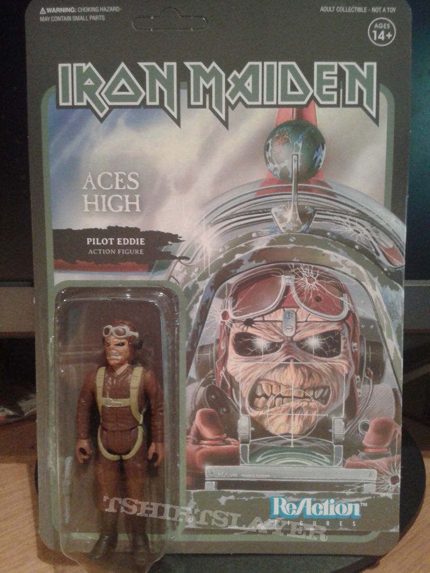 Iron Maiden Aces high ReAction Figure