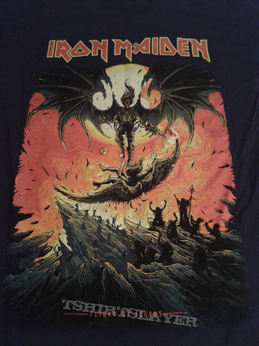 Iron Maiden Legasy of The Beast Tour Shirt N2