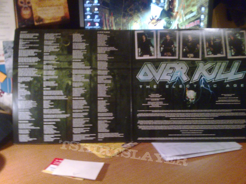 Overkill Electric age Pic LP