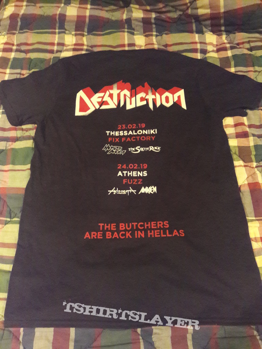 Destruction - The Butchers are Back in Hellas Event Shirt