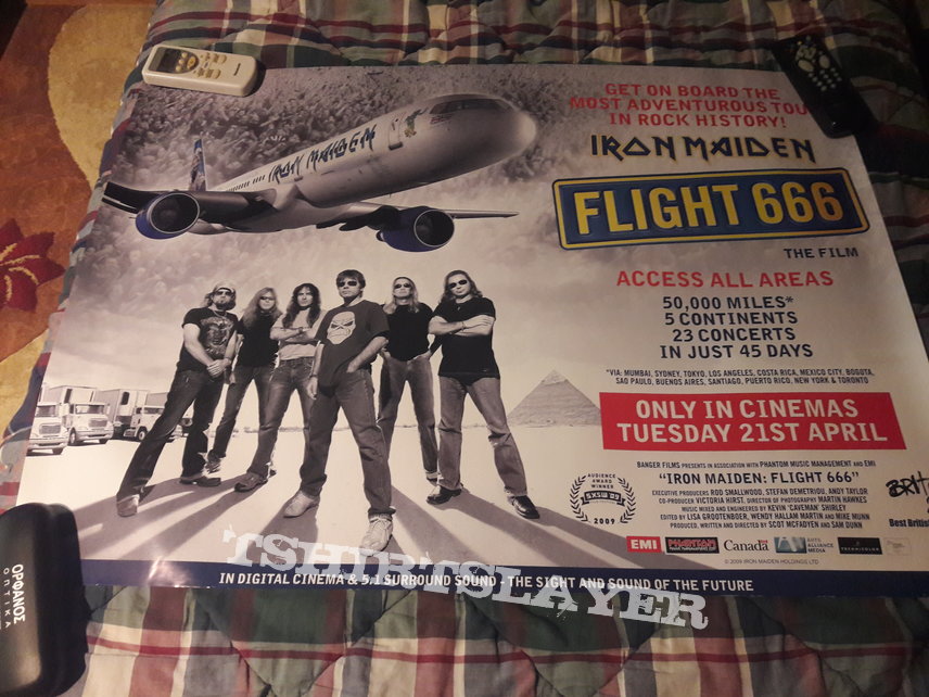 Iron Maiden Flight 666 Poster