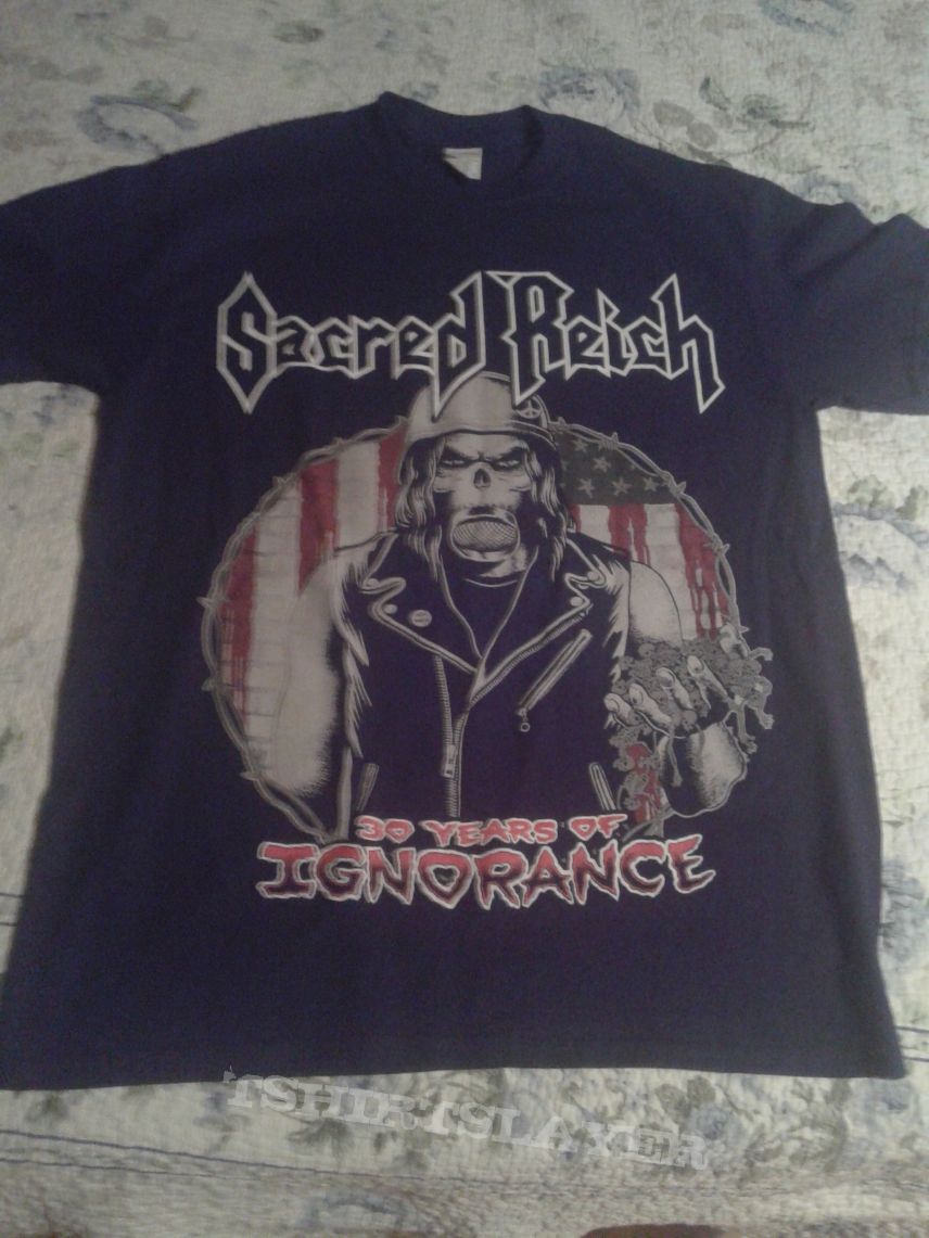 Sacred Reich 30 years of Ignorance Tour Shirt