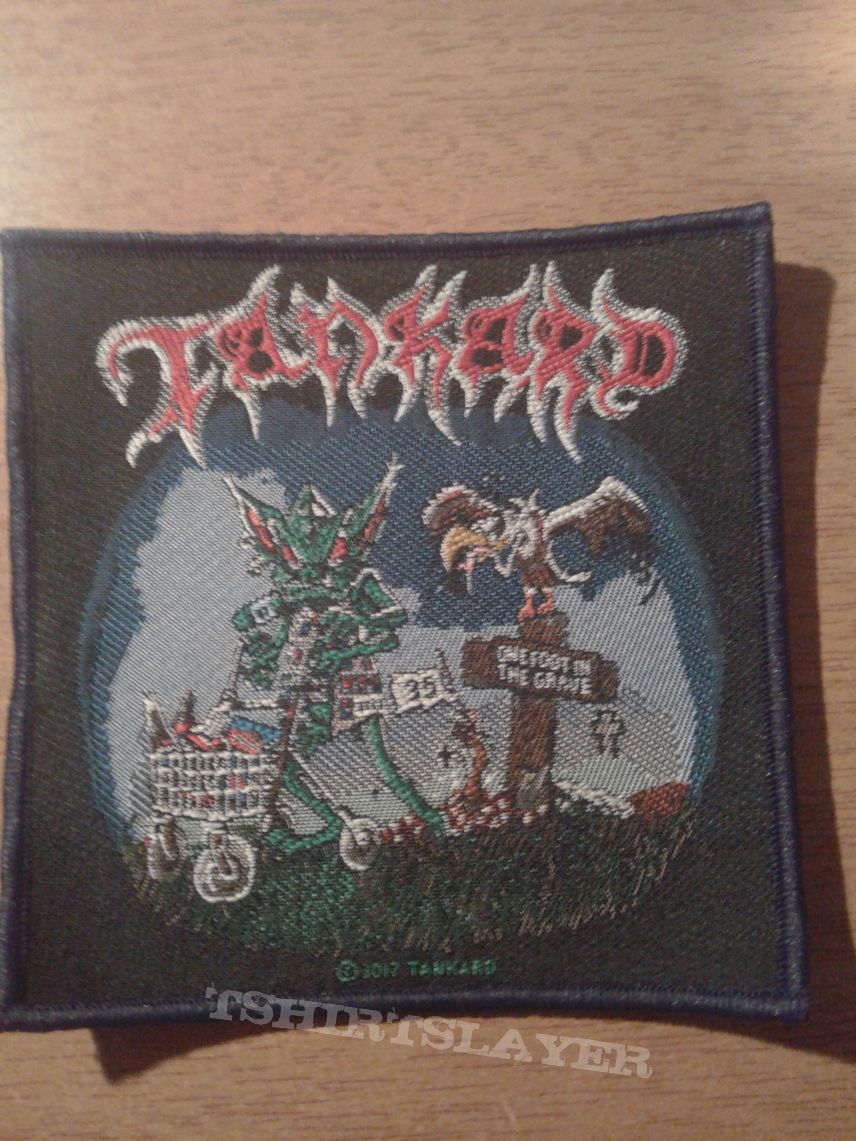 Tankard One Foot In The Grave Patch