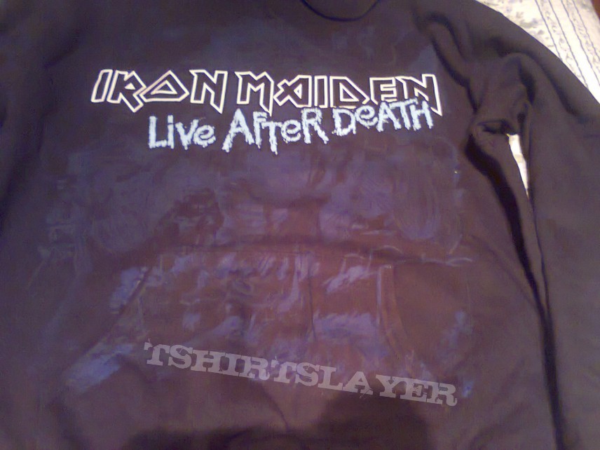 Iron Maiden  - Live After Death Hoodie