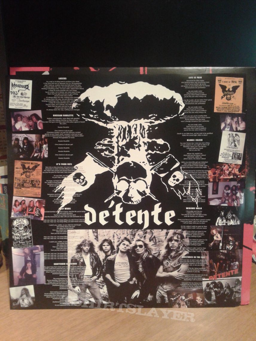 Detente Détente ‎– Recognize No Authority (Blue Lp)