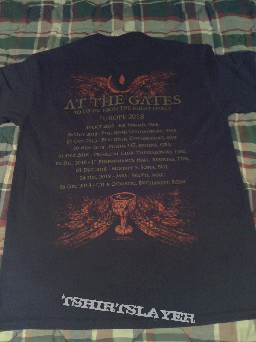 At The Gates 2018 Tour T-Shirt