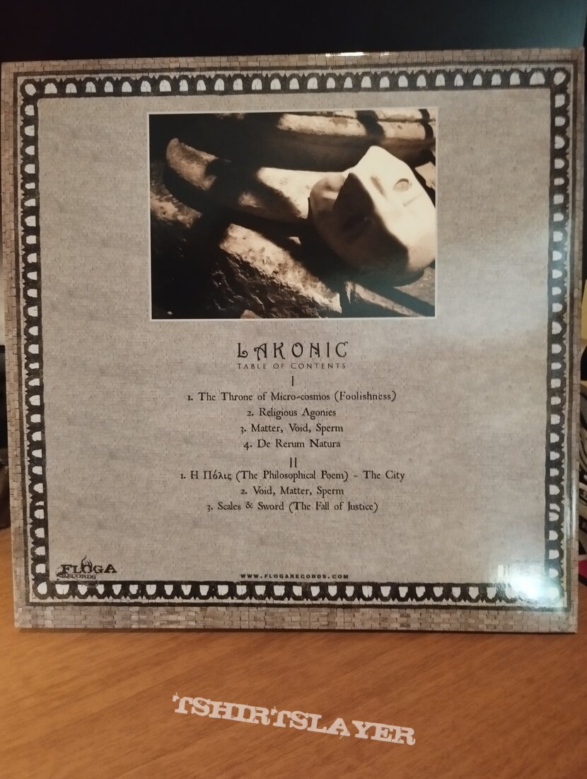 Thyrathen – Lakonic (White Marbled LP) Thyrathen – Lakonic (White Marbled LP)