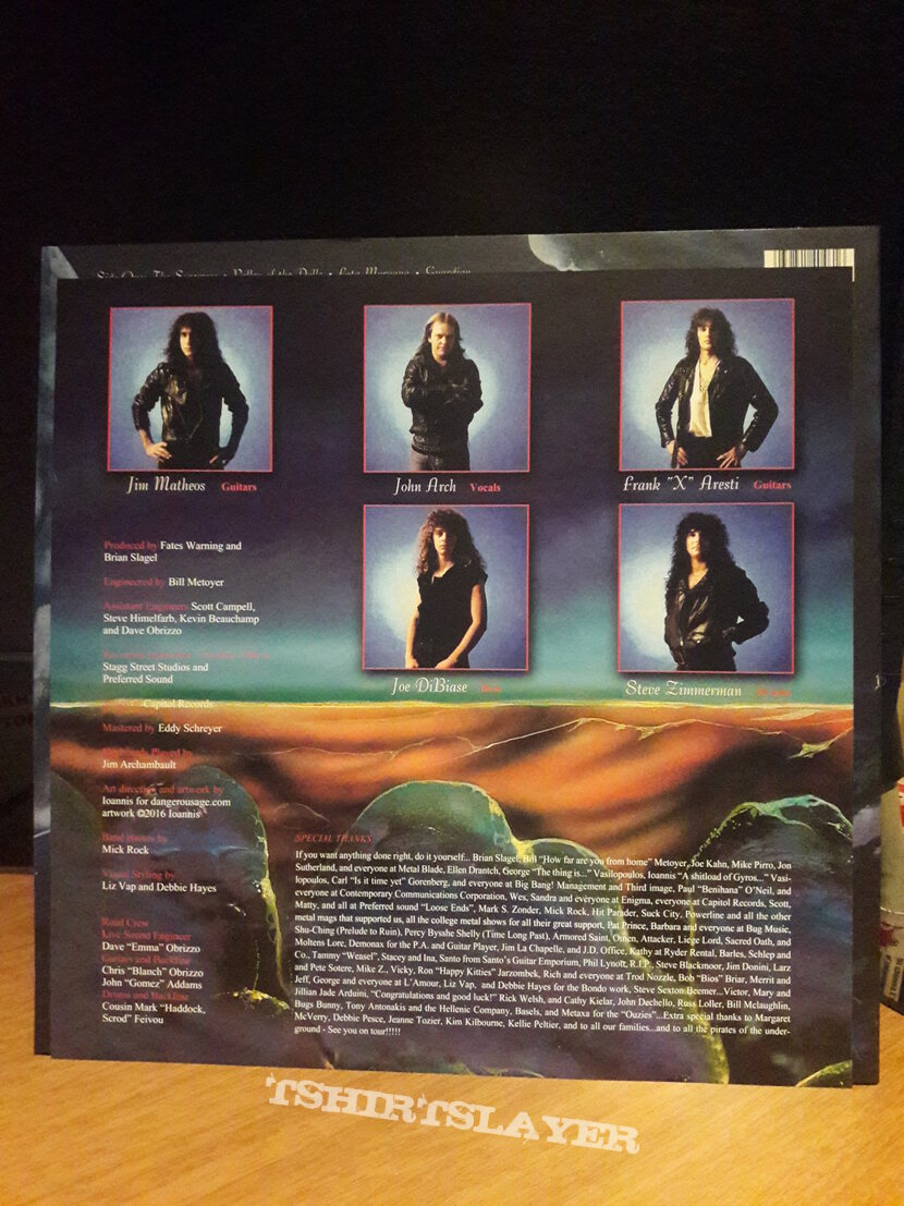 Fates Warning ‎– Awaken The Guardian  LP