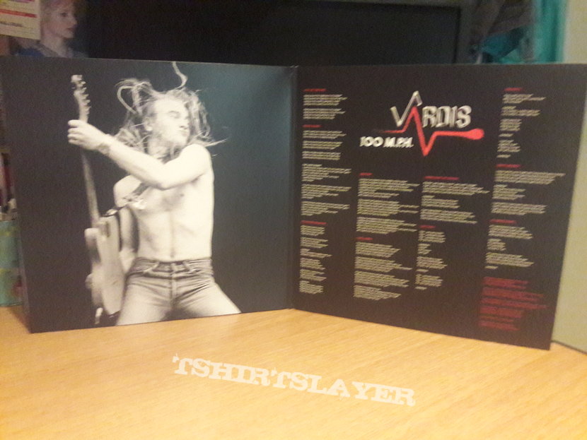 Vardis ‎– 100 M.P.H. (Grey LP)