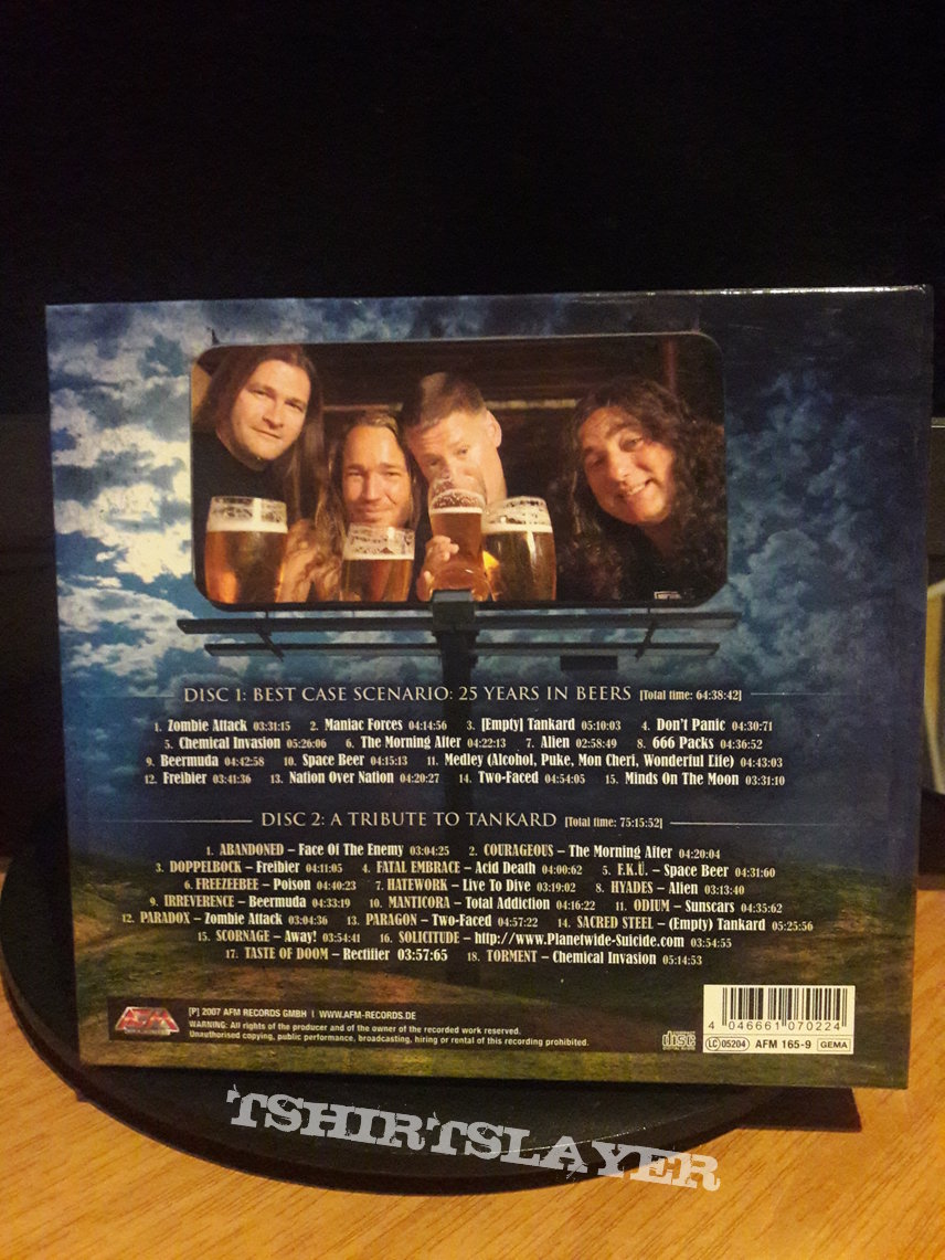 Tankard ‎– Best Case Scenario: 25 Years In Beers (Limited Edition)