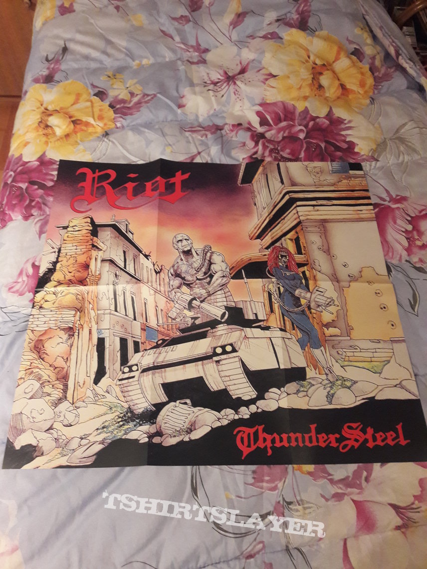  Riot ‎– Thundersteel LP