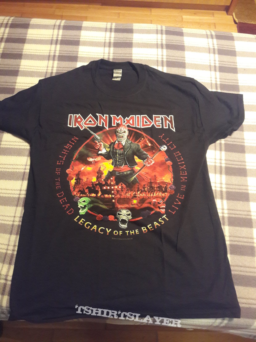 Iron Maiden Legacy Of The Beast Event Shirt