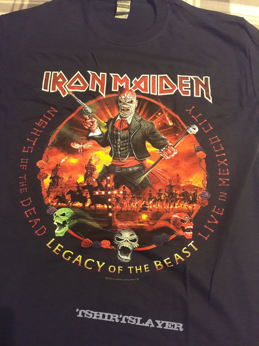 Iron Maiden Legacy Of The Beast Event Shirt