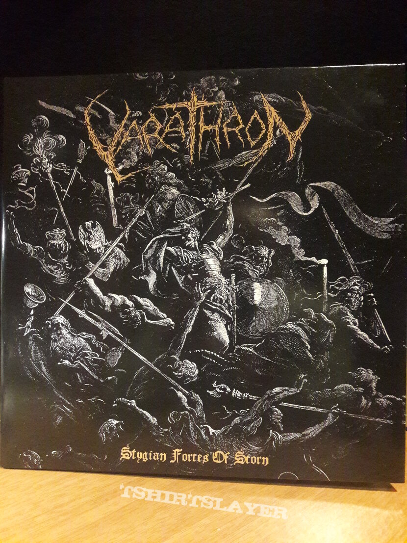 Varathron ‎– Stygian Forces Of Scorn (2 Black And White LP)