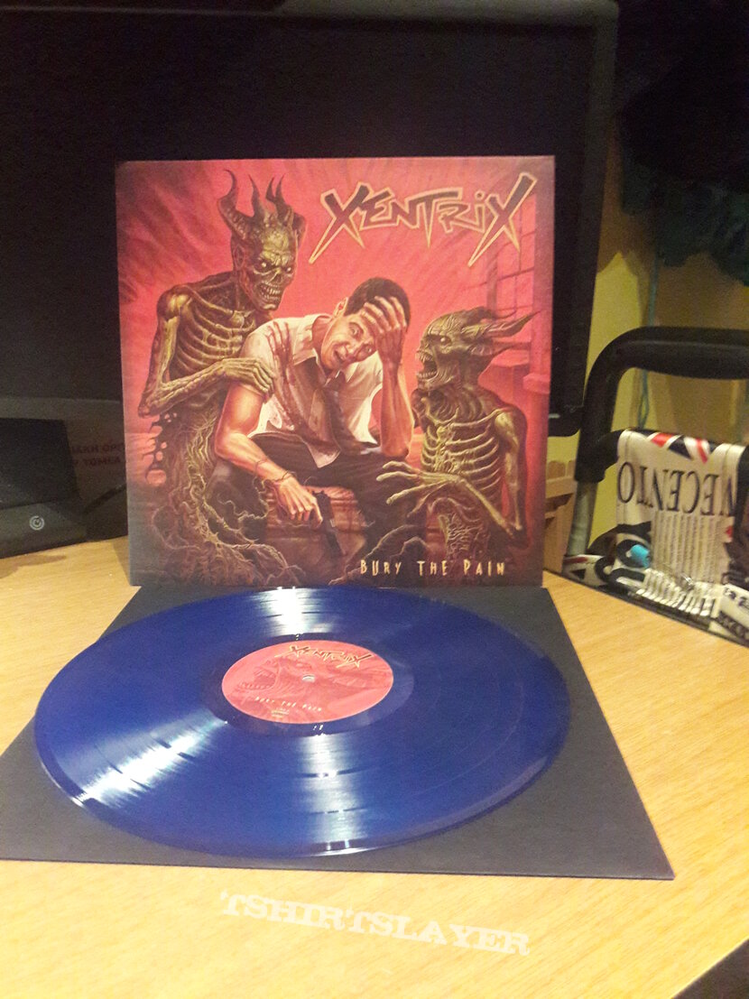 Xentrix ‎– Bury The Pain (Blue LP)