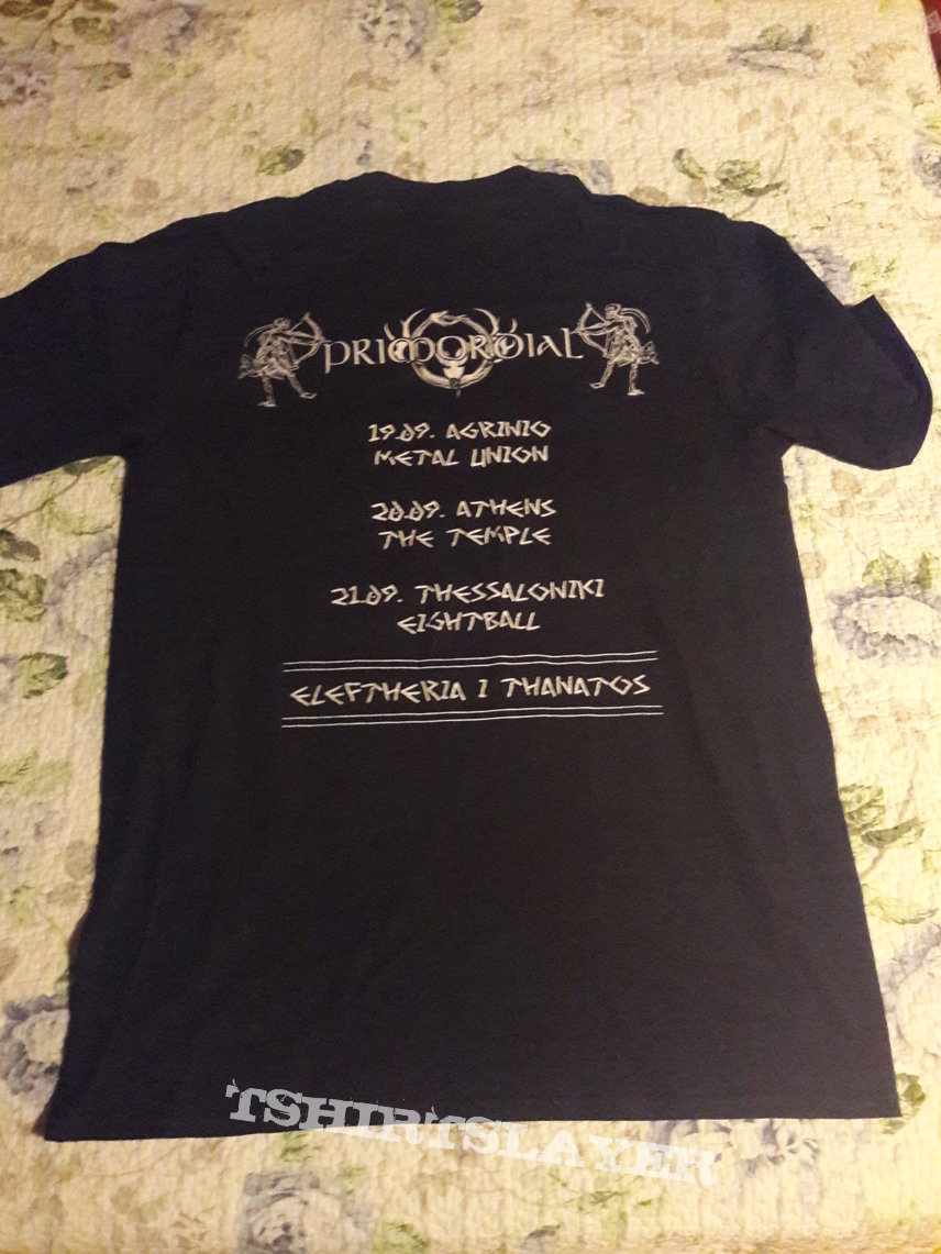 Primordial Mini Greek Tour Shirt