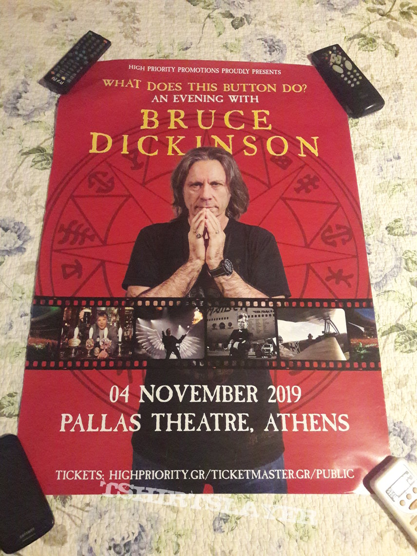 An Evening With Bruce Dickinson Poster