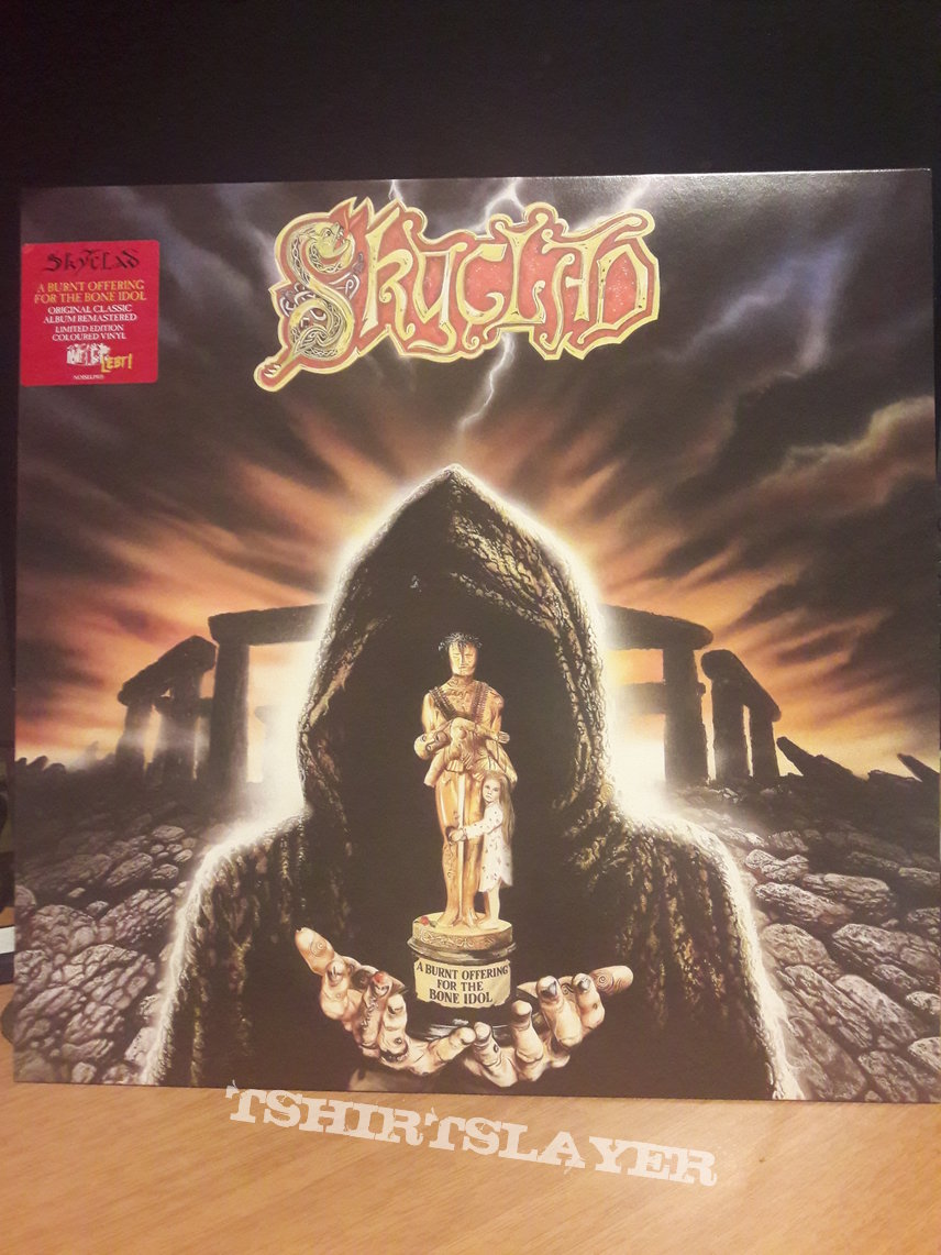 Skyclad ‎– A Burnt Offering For The Bone Idol (Yellow Vinyl)