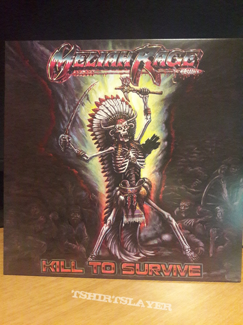 Meliah Rage ‎– Kill To Survive LP