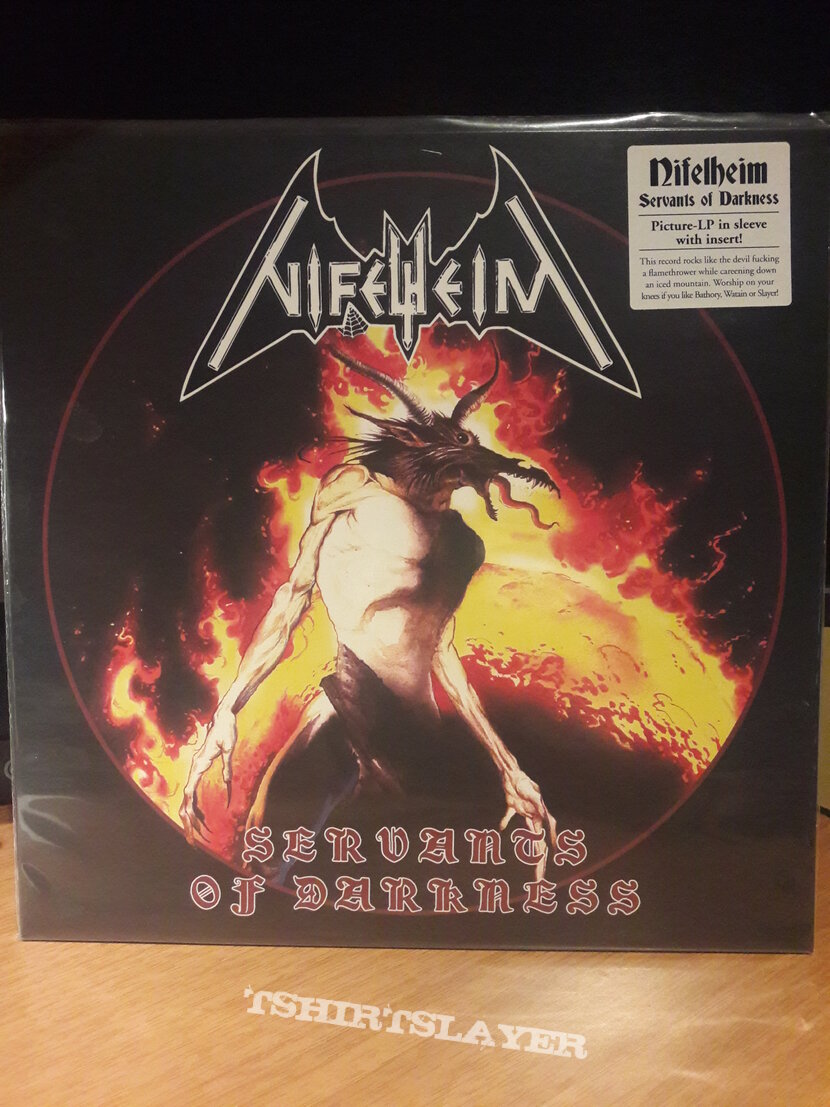 Nifelheim ‎– Servants Of Darkness  PiCLP