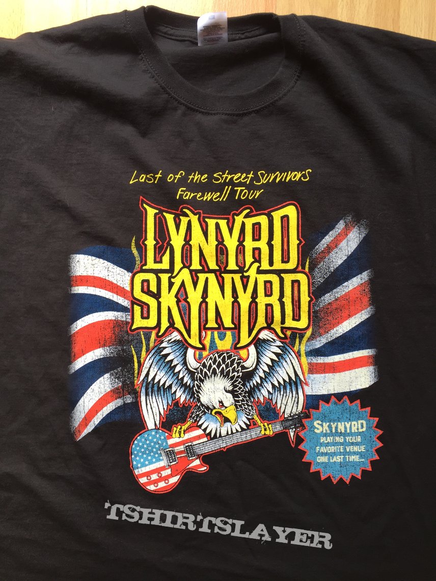 LYNYRD SKYNYRD 'Last of the Street Survivors' Farewell UK tour 2019 |  TShirtSlayer TShirt and BattleJacket Gallery