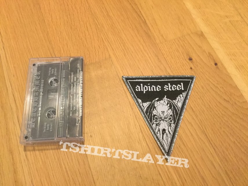 Alpine Steel HMC patches, new