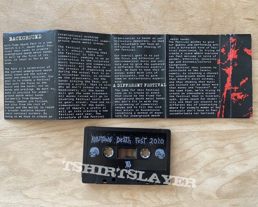 Obliteration Kill-Town Death Fest 2010 Cassette