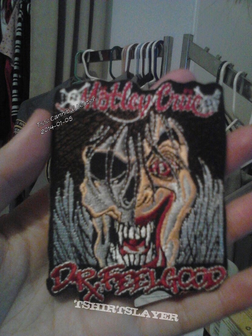 Mötley Crüe Motley Crue Dr. Fellgood patch