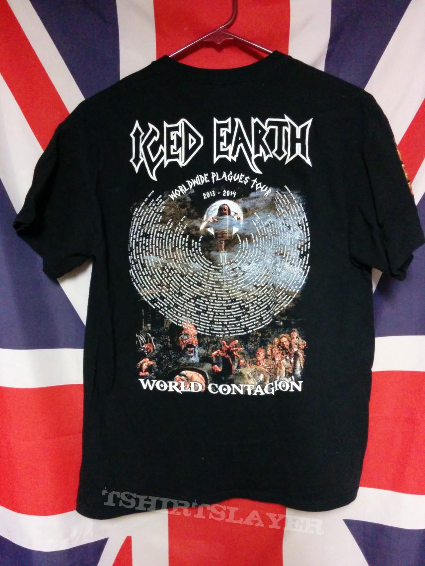 Iced Earth Worldwide Plagues tour 2014