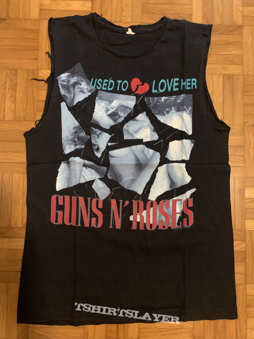 Guns N&#039; Roses Use to love her 89 tank cutted 