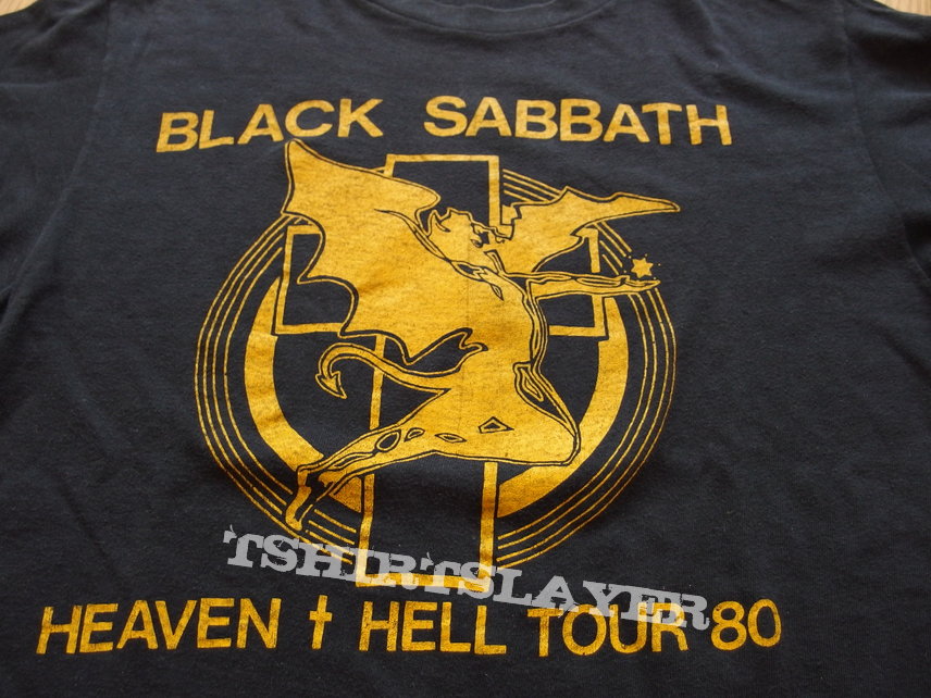Black Sabbath BLACH SABBATH - Heaven and Hell Tour 1980 Shirt