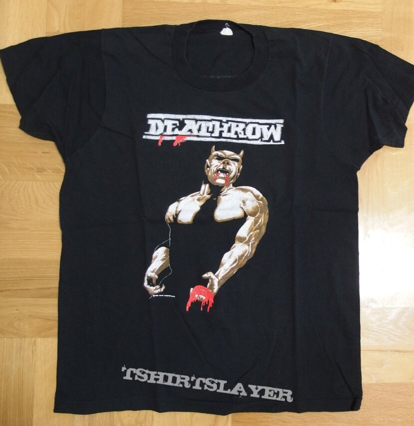 Deathrow - Satan's Gift | TShirtSlayer TShirt and BattleJacket Gallery