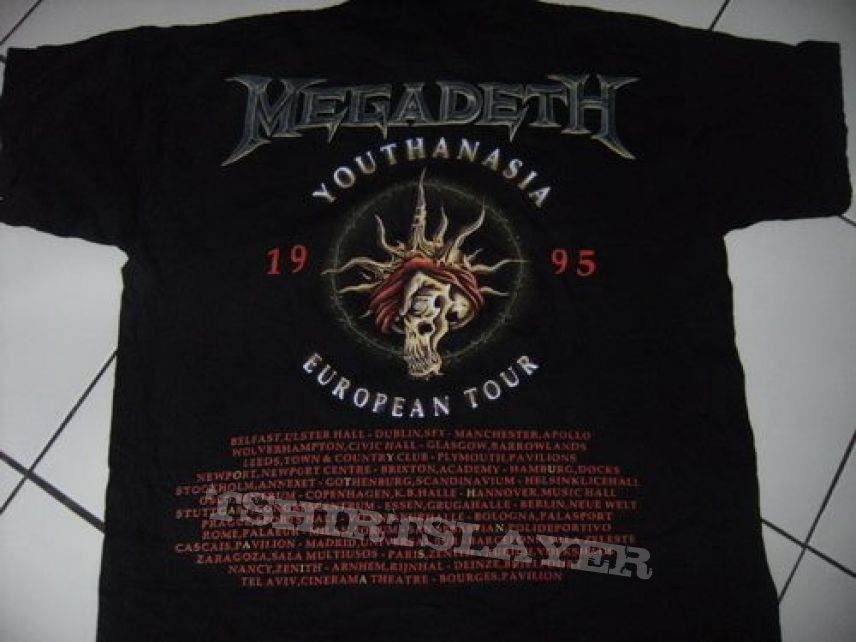 TShirt or Longsleeve - Megadeth tour 1995