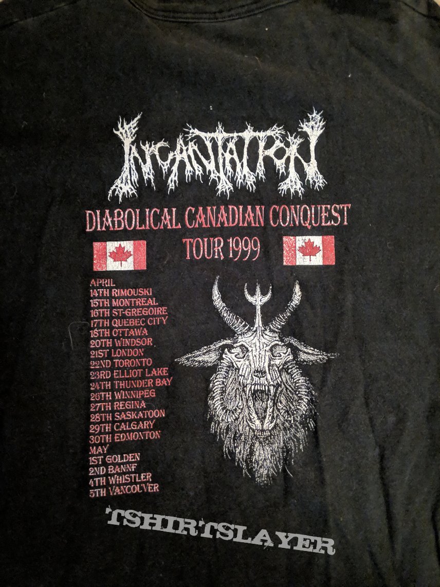 Incantation Canadian Tour 1999 