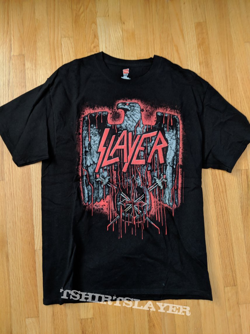 Slayer 2018 tour shirt