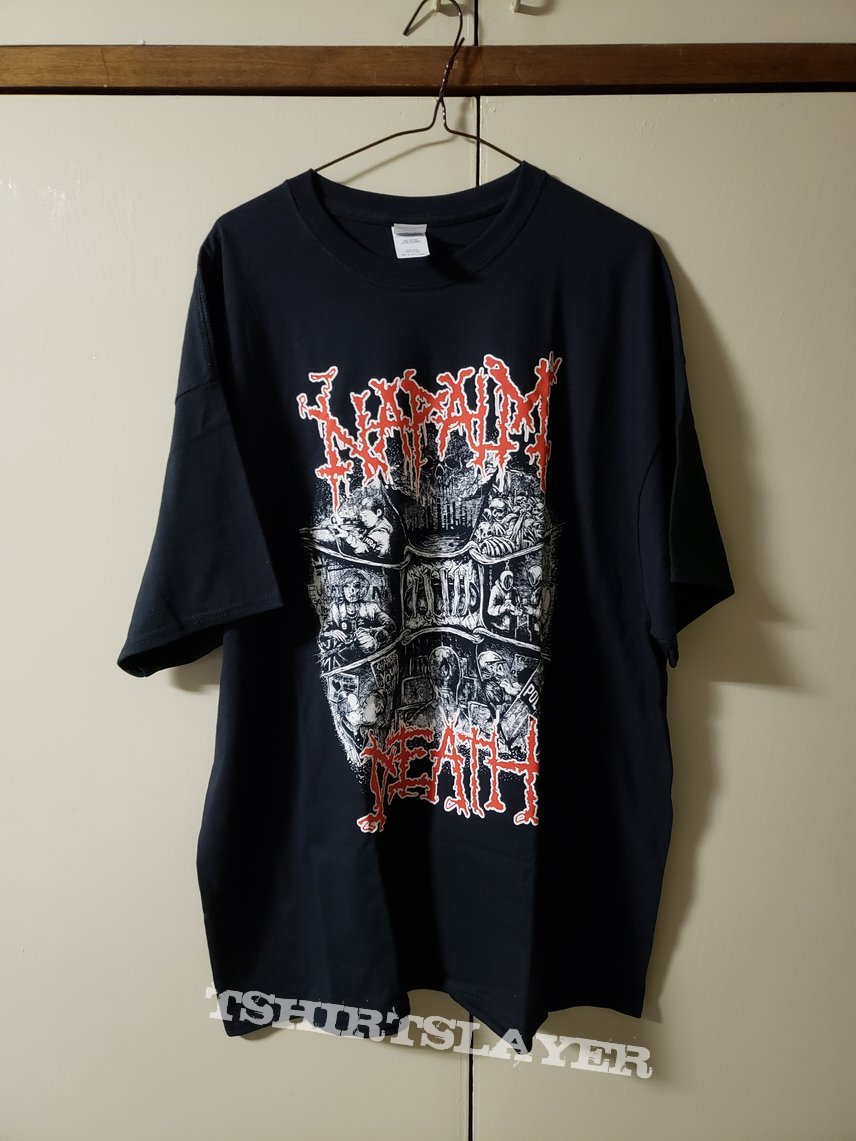 Napalm Death Japan Tour 2019 Tshirt