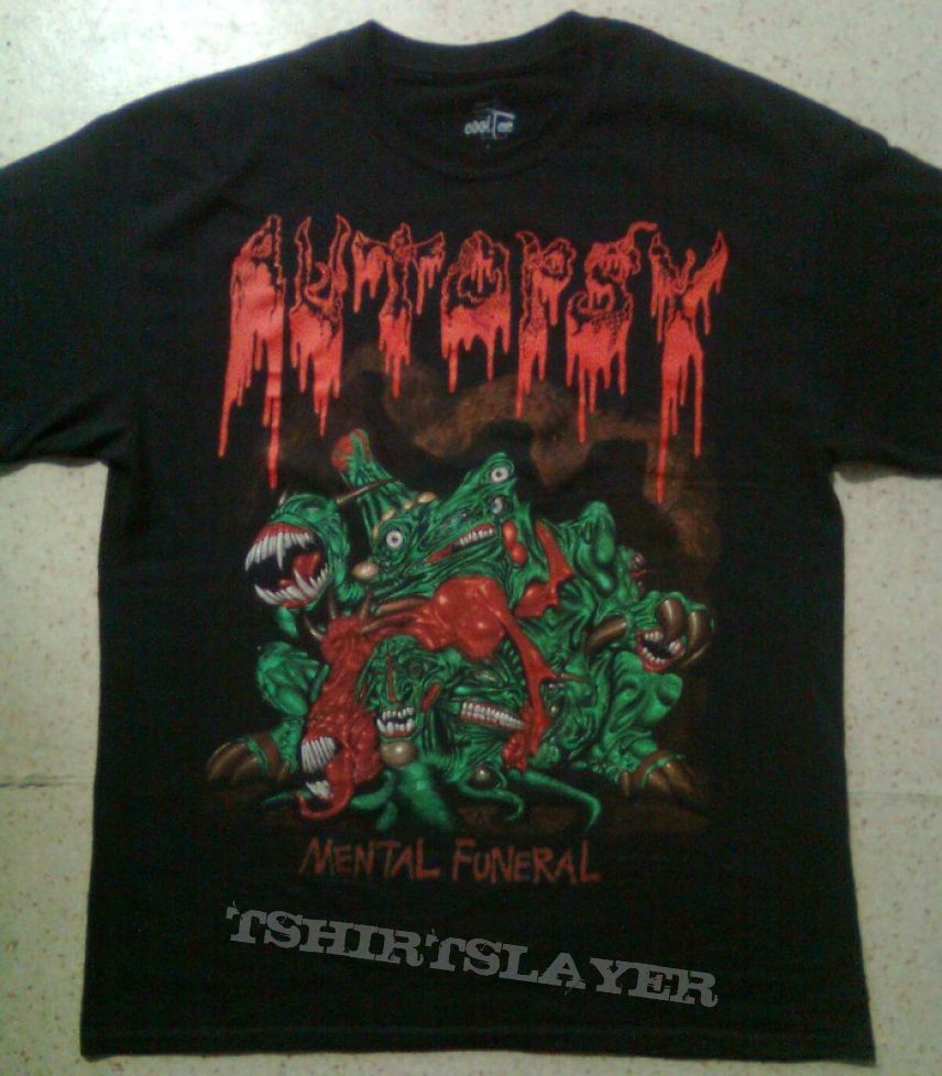 TShirt or Longsleeve - Autopsy - Mental Funeral t-shirt