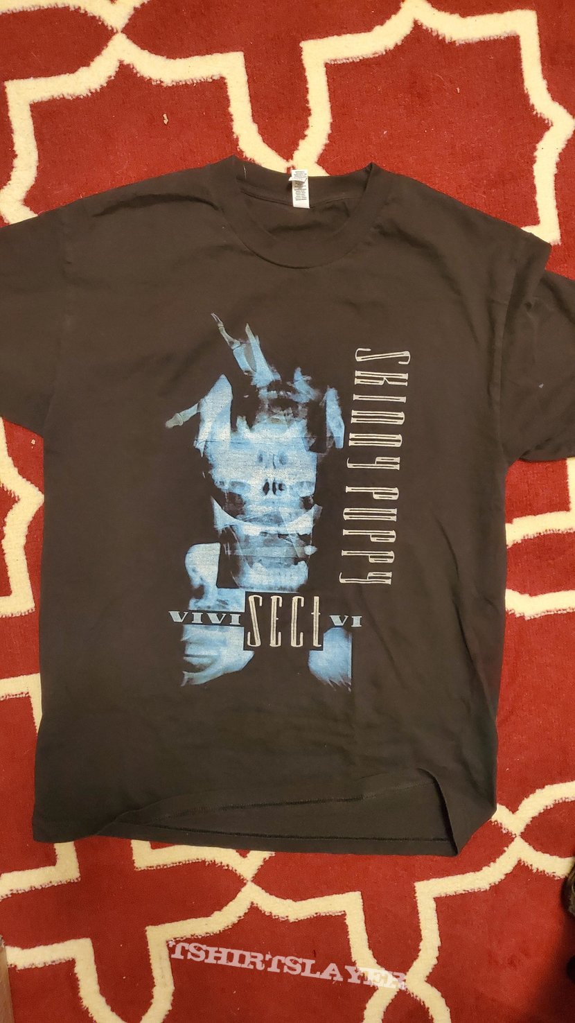 Skinny Puppy Vivisectvi shirt | TShirtSlayer TShirt and BattleJacket ...