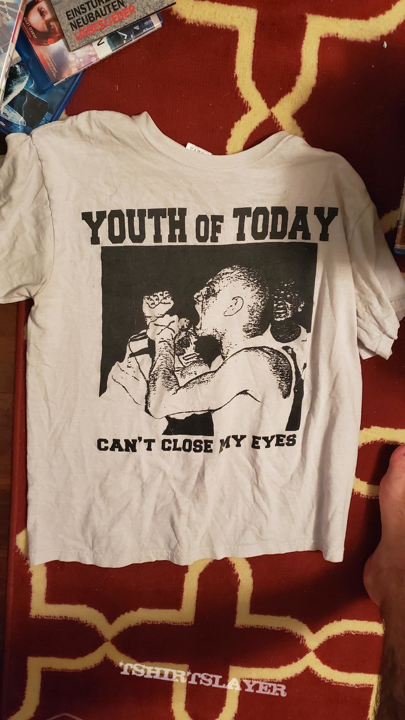 Youth Of Today Can&#039;t Close My Eyes shirt