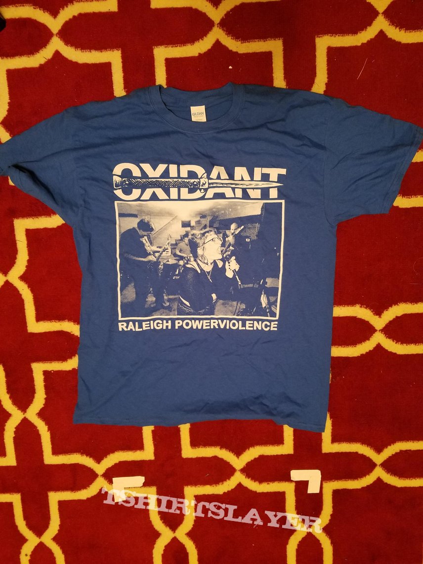 Oxidant Raleigh Powerviolence shirt