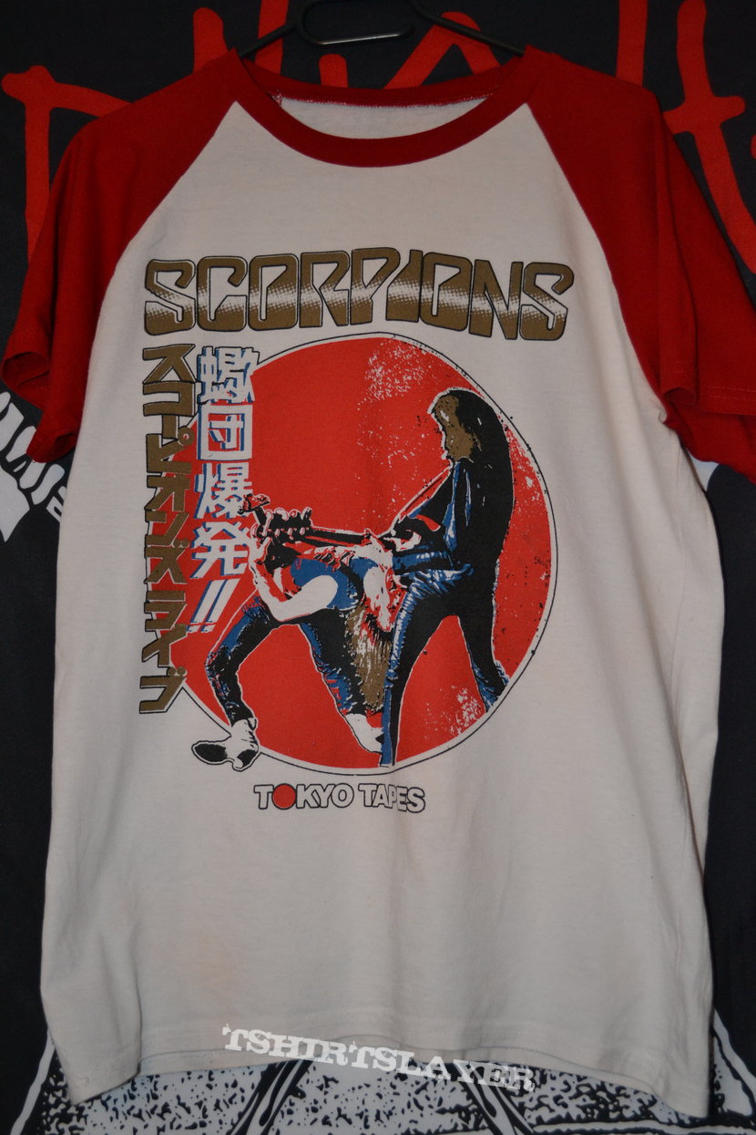 Scorpions - Tokyo Tapes raglan/baseball shirt