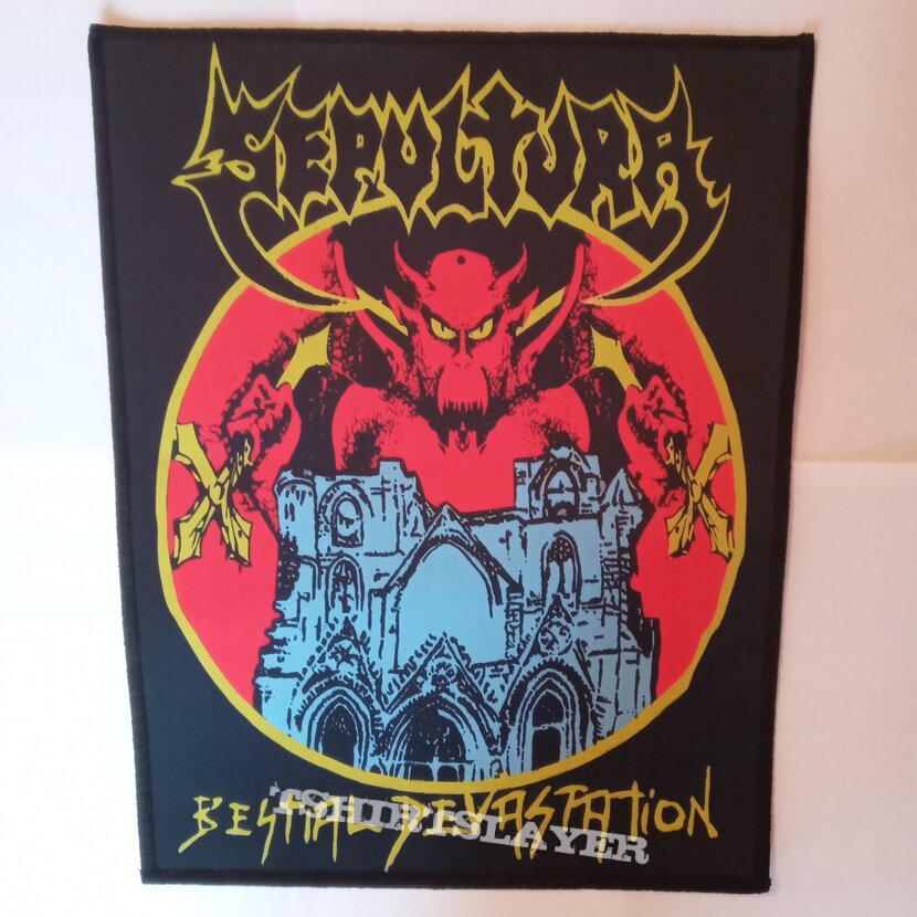 Sepultura - Bestial Devastation backpatch