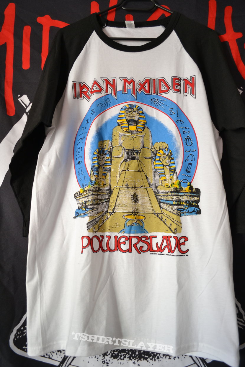 Hot Topic Iron Maiden World Piece Tour Raglan T-Shirt