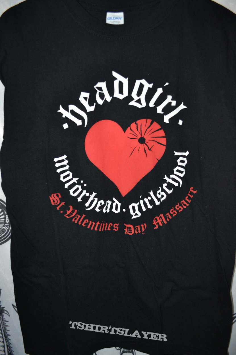 Motörhead Headgirl - St. Valentines Day Massacre shirt