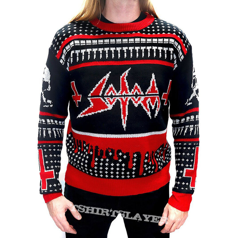 SODOM Witching Metal Christmas sweater