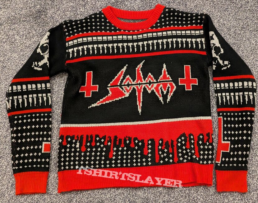 SODOM Witching Metal Christmas sweater
