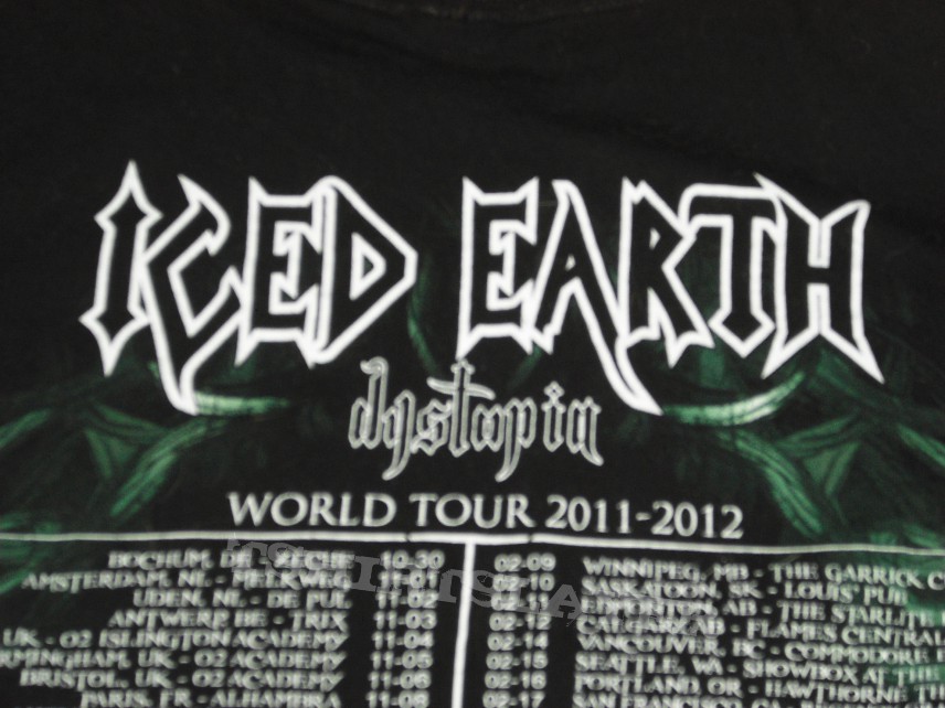 TShirt or Longsleeve - Iced Earth World tour 2012