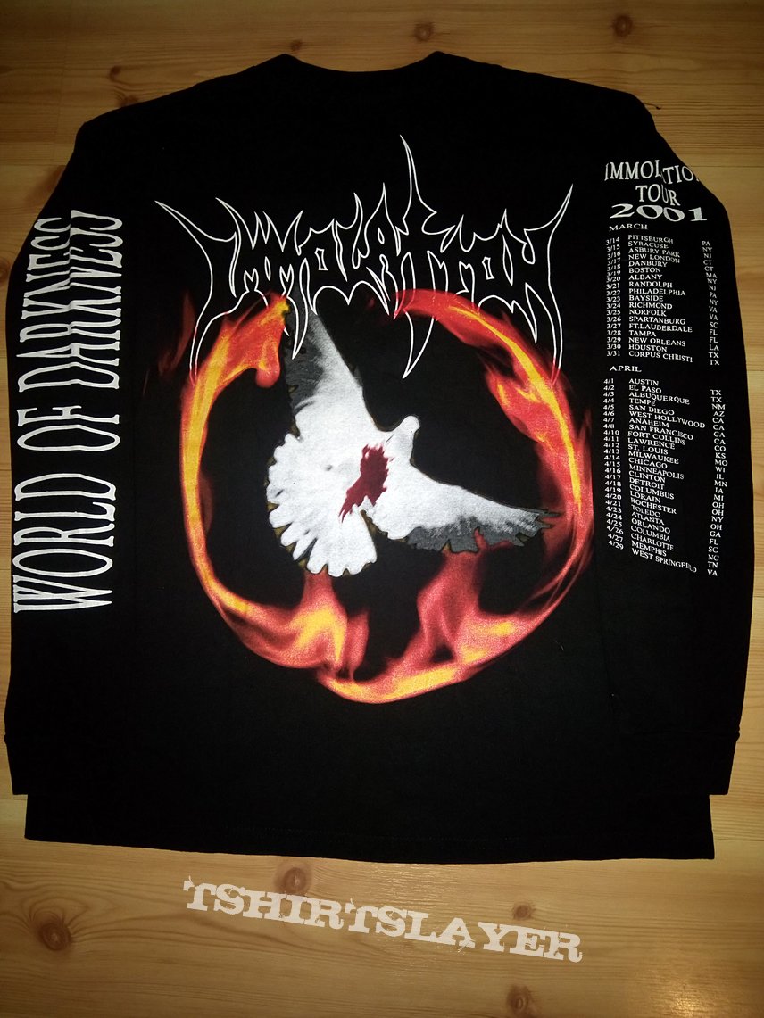 Immolation - World of darkness American tour 2001